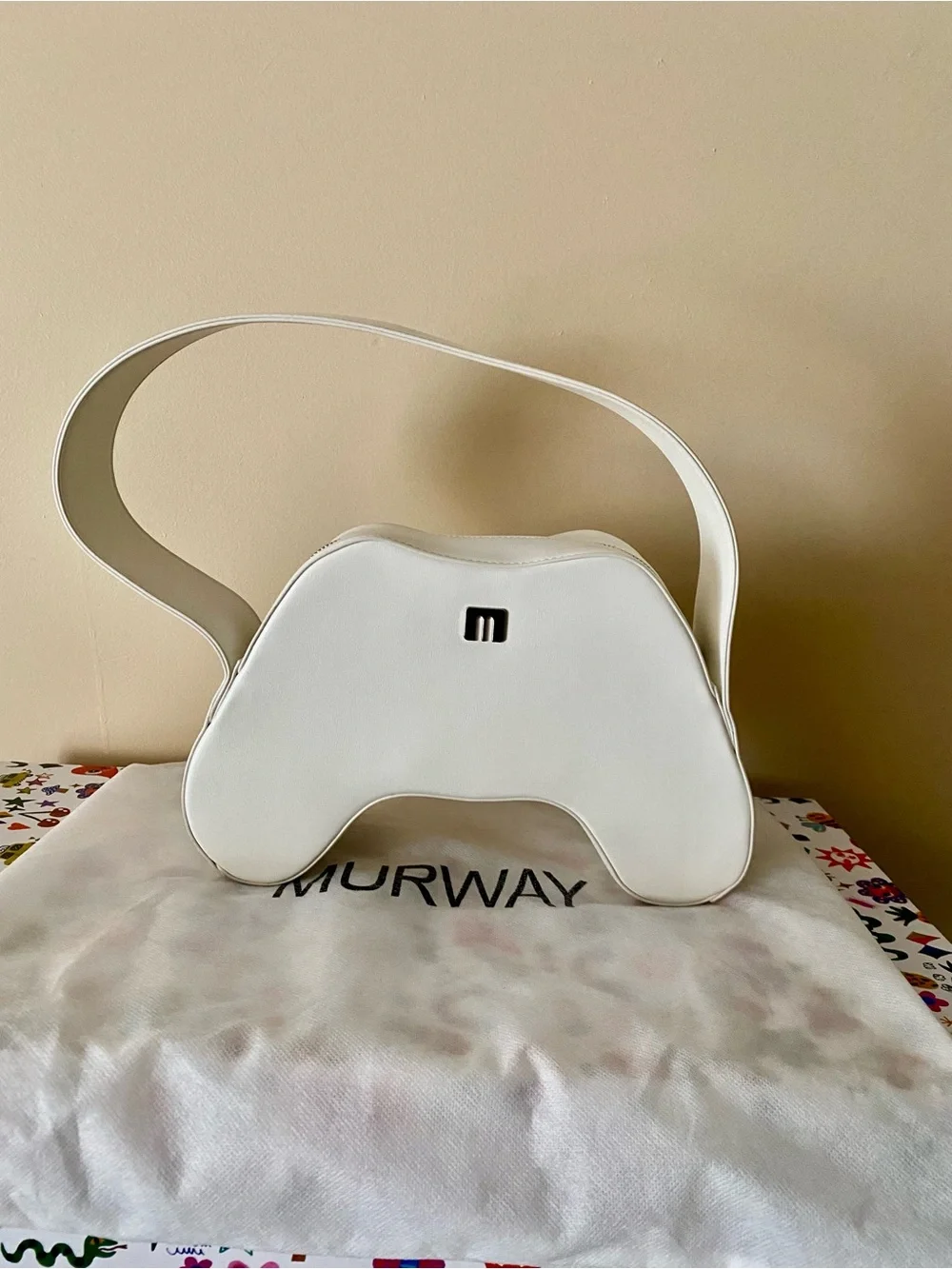 Murway White Joystick Bag